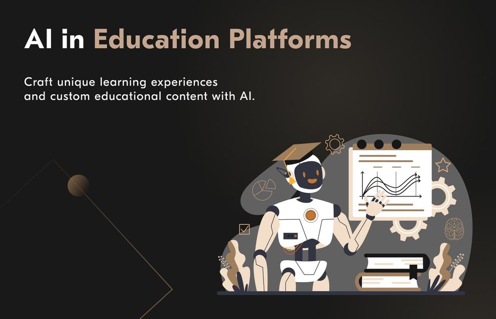 For the education industry, web development AI tools give tutors the ability to automatically craft personalized learning experiences based on student performance. AI in web applications for education