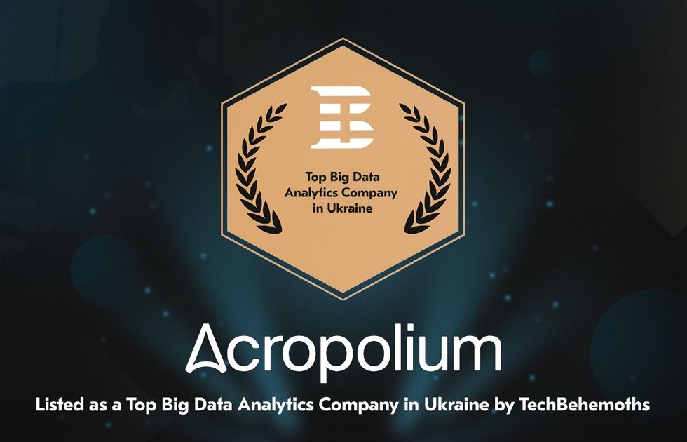 TechBehemoths Lists Acropolium as a Top Big Data Analytics Company in Ukraine