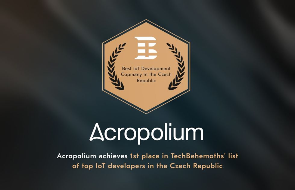 Acropolium is a Top IoT Development Company in the Czech Republic: TechBehemoths